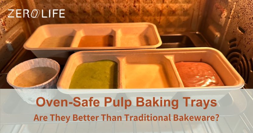 Oven safe pulp baking trays vs traditional 2