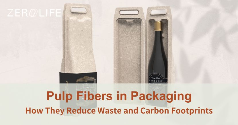 Pulp Fibers Packaging Reduce Waste Carbon